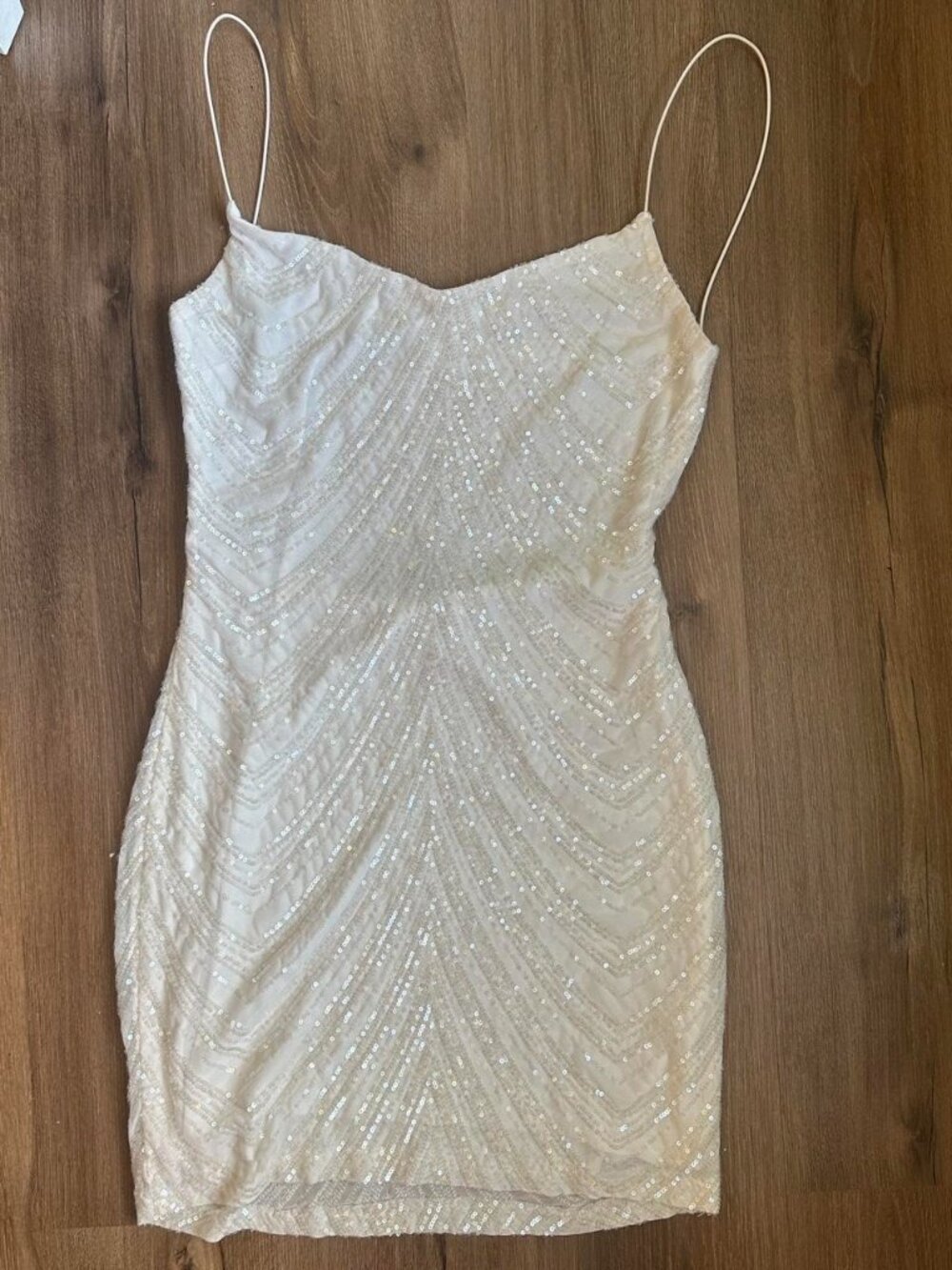 Windsor Women's White and Cream Dress